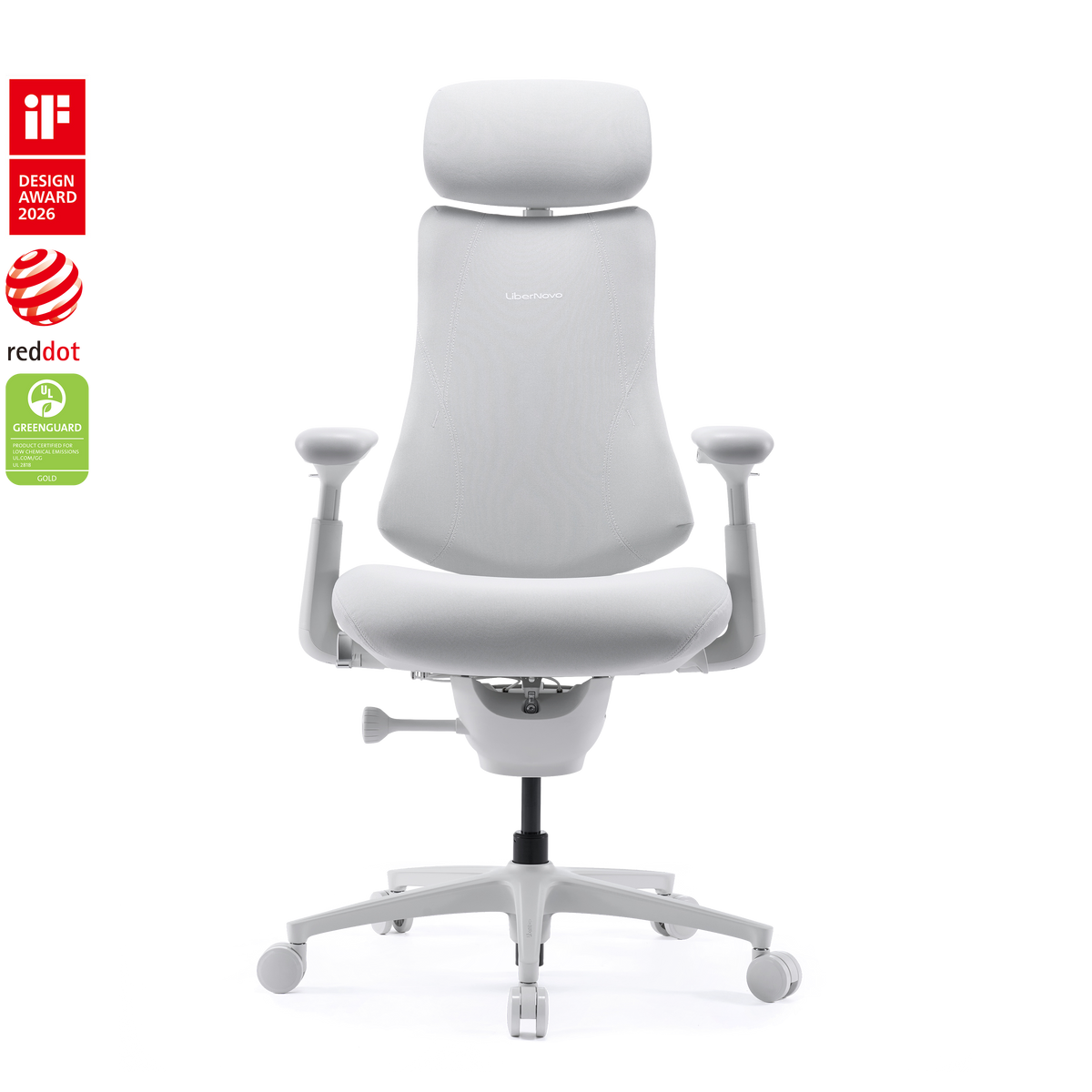 LiberNovo Omni Pro – Smart Dynamic Ergonomic Chair with Footrest