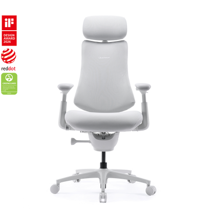 LiberNovo Omni Pro – Smart Dynamic Ergonomic Chair with Footrest
