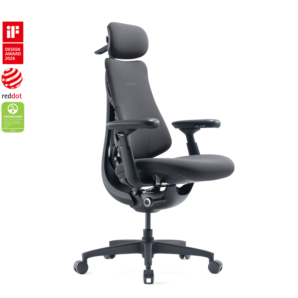 LiberNovo Omni Gen – Dynamic Ergonomic Chair – Graphite