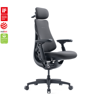 LiberNovo Omni Gen – Dynamic Ergonomic Chair – Graphite