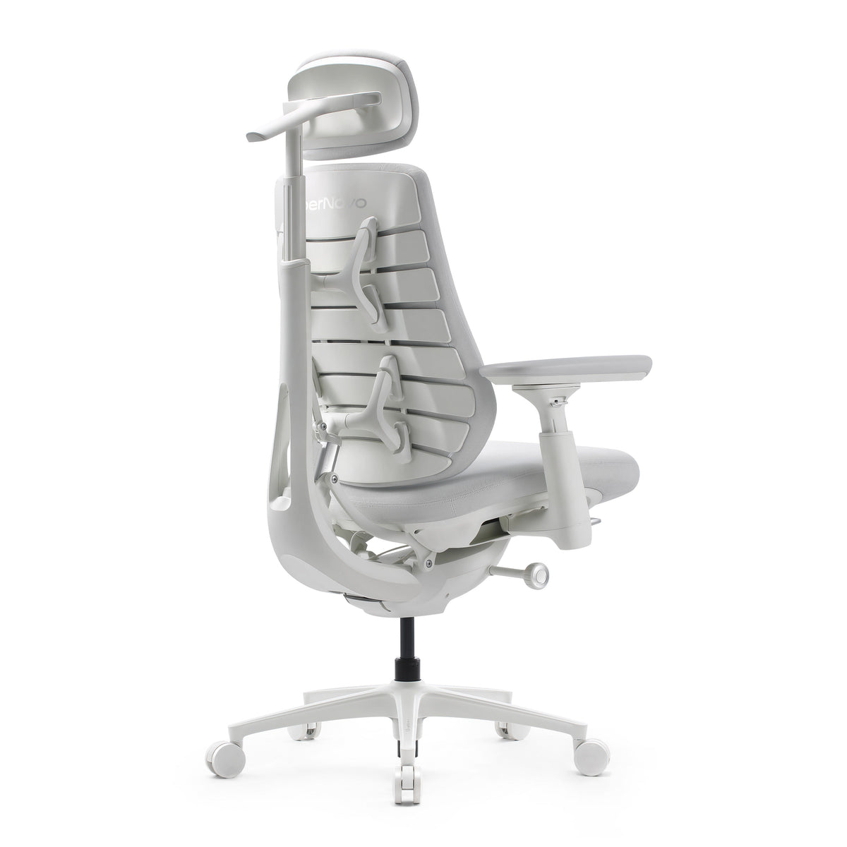 LiberNovo Maxis Airflow – Big & Tall Dynamic Ergonomic Chair – Glacier