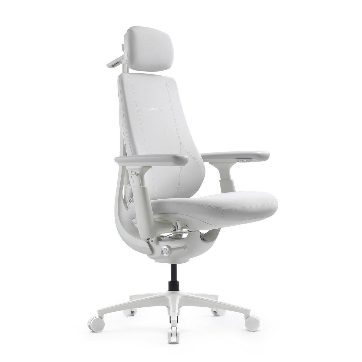 LiberNovo Maxis Airflow – Big & Tall Dynamic Ergonomic Chair – Glacier