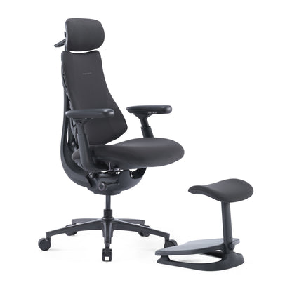 LiberNovo Omni Pro – Smart Dynamic Ergonomic Chair with Footrest – Graphite