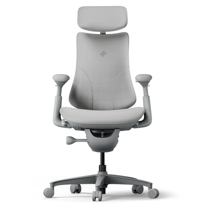 LiberNovo Omni Smart Dynamic Ergonomic Chair with Footrest – Space Gray