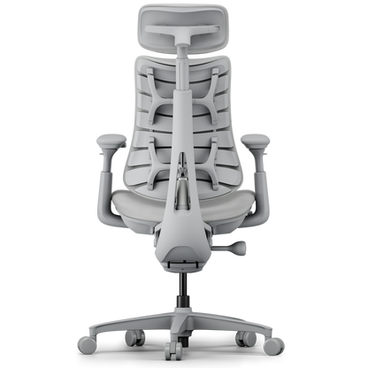 LiberNovo Omni Smart Dynamic Ergonomic Chair with Footrest – Space Gray
