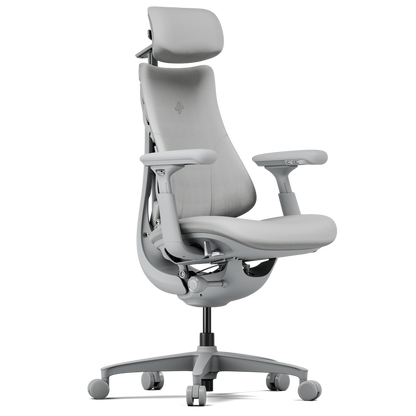 LiberNovo Omni Smart Dynamic Ergonomic Chair with Footrest – Space Gray