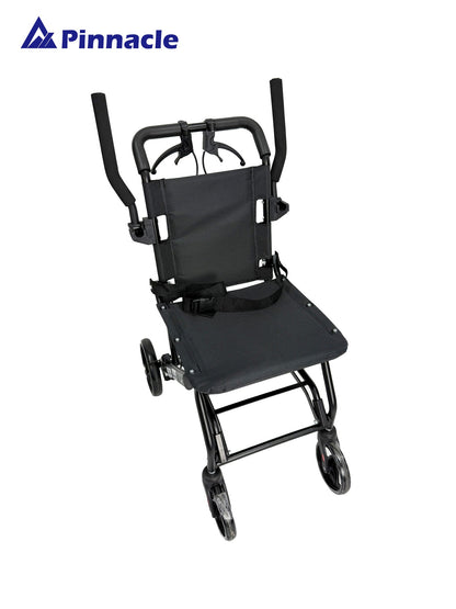 Able-Living One-Touch Fold Transit Wheelchair - Compact Travel, Attendant Brakes