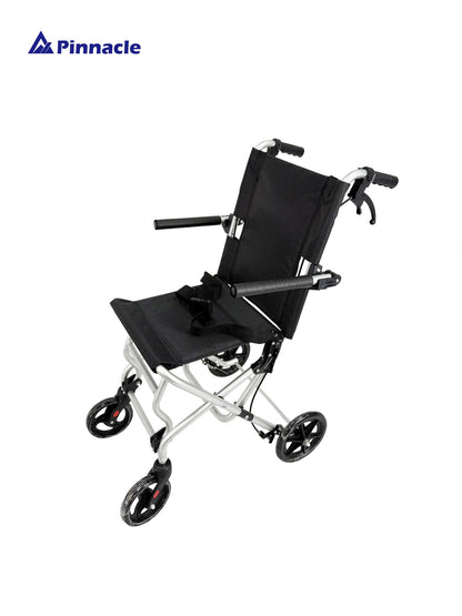 Able-Living Aluminium Foldable Transit Wheelchair - Compact Travel, 100kg Capacity
