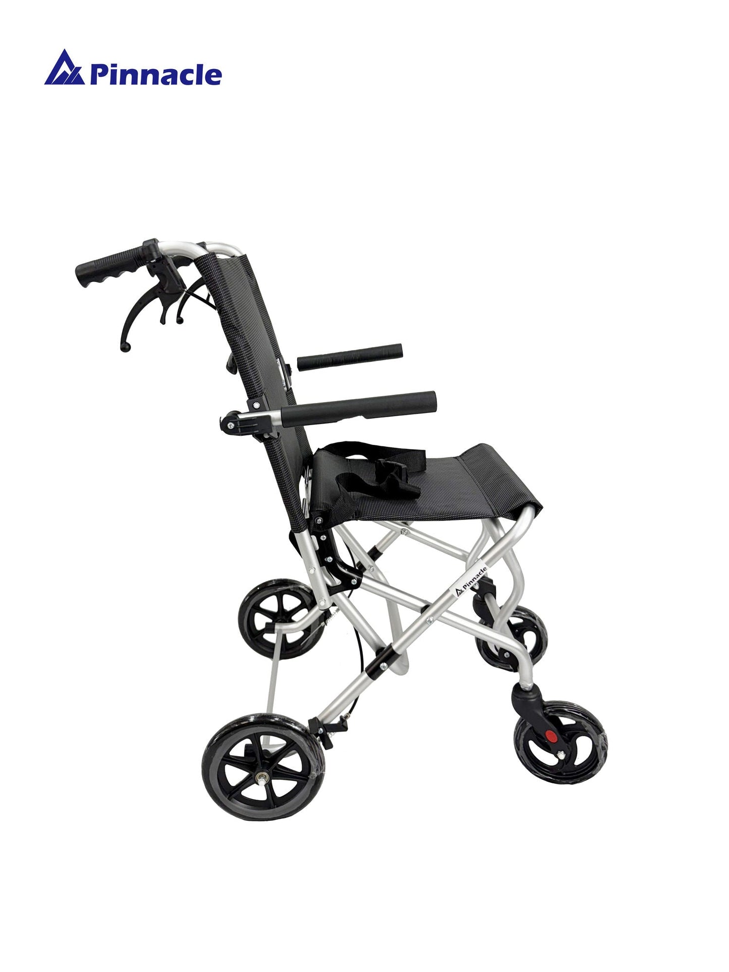Able-Living Aluminium Foldable Transit Wheelchair - Compact Travel, 100kg Capacity