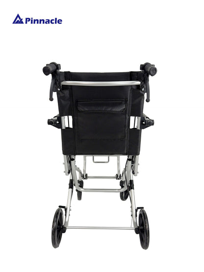 Able-Living Aluminium Foldable Transit Wheelchair - Compact Travel, 100kg Capacity
