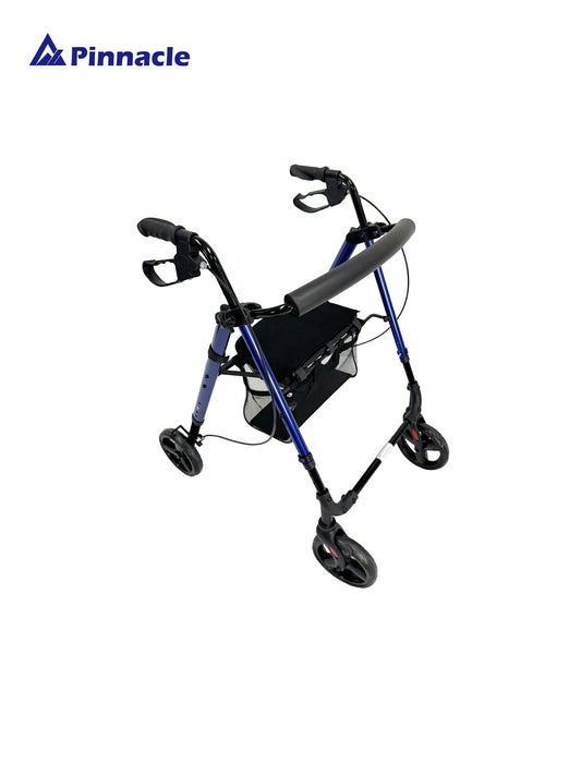 Able-Living Lightweight Foldable Rollator - Daily Mobility, Seat & Brakes