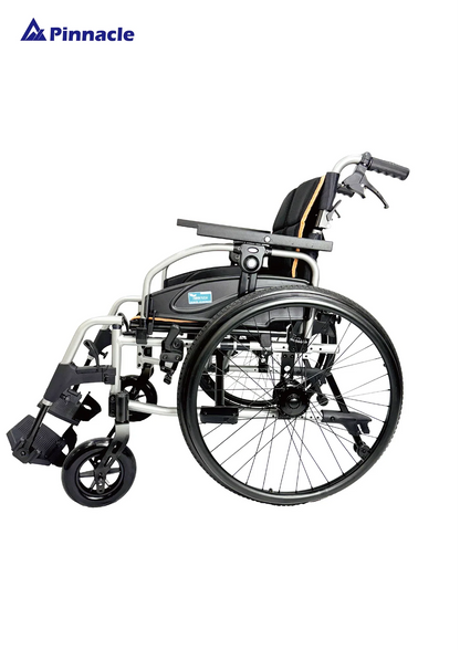 Able-Living Adjustable Self-Propelled Wheelchair - Daily Mobility, Suspension, Folding Frame