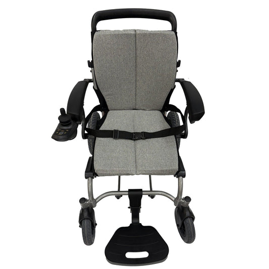 Able-Living Foldable Electric Wheelchair - Long-Range Mobility, USB Charging, Lighting