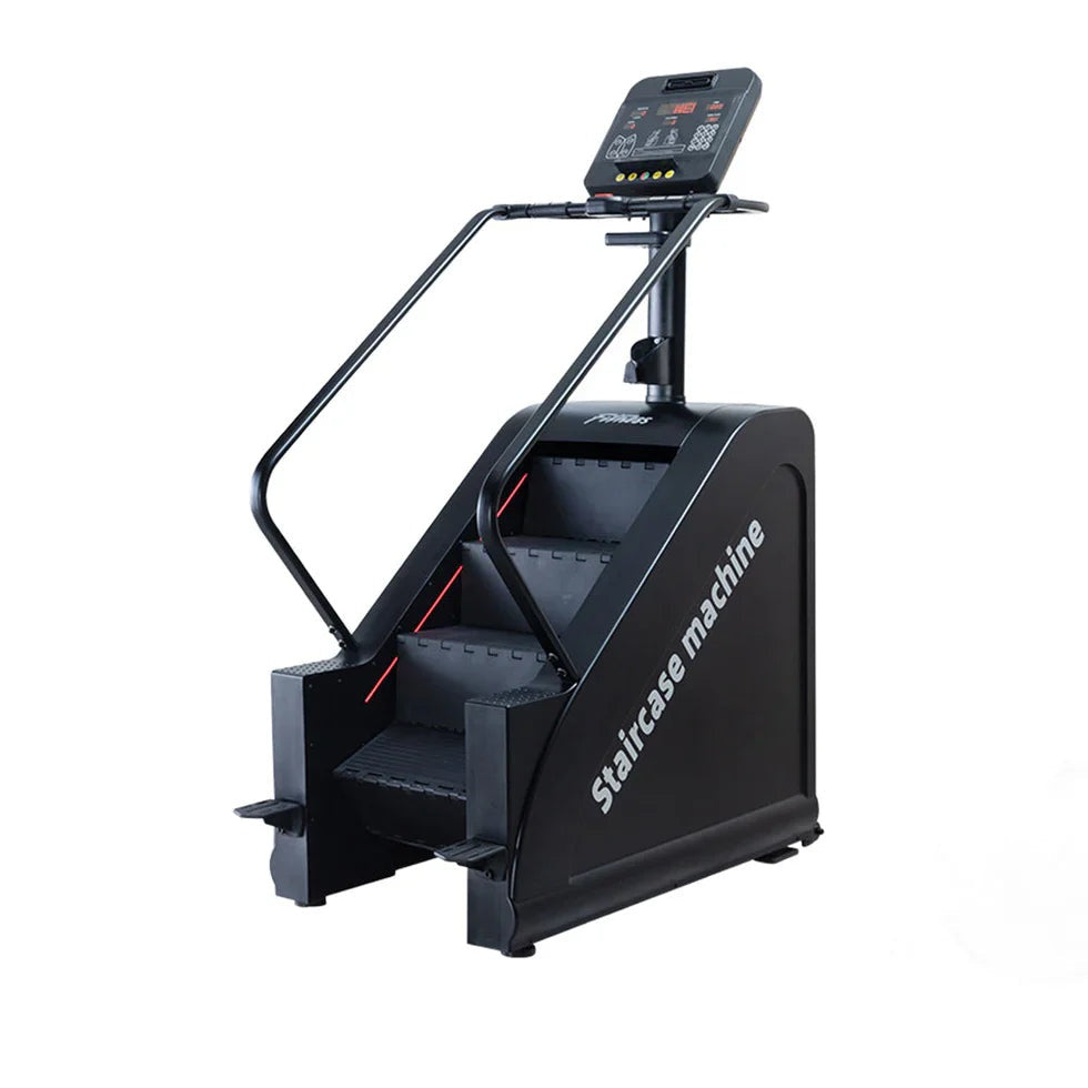 200W LED Screen Stepmill - Cardio Workout, Wireless Charging, Multi-Speed Fan