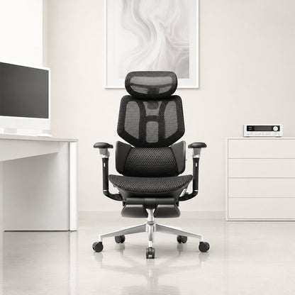 Hbada X7 Smart Ergonomic Office Chair — Adaptive Lumbar, Bui - 7